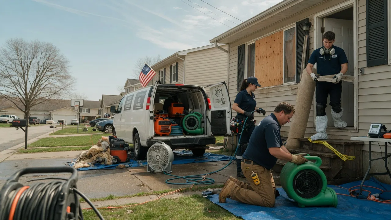 Water Damage Restoration in University Park, TX near me